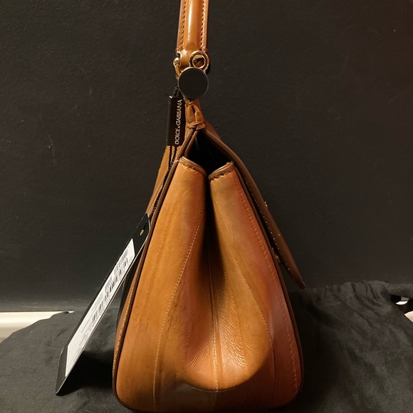 *Sold Privately* DOLCE & GABBANA Small Sicily Eel Leather Bag - Picture 8 of 16